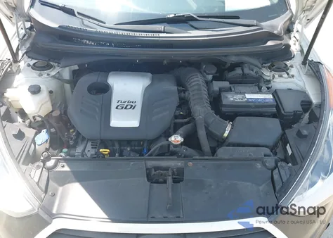 2014 Hyundai Veloster Turbo W/Black z USA, uszkodzony, nr VIN KMHTC6AE2EU184550